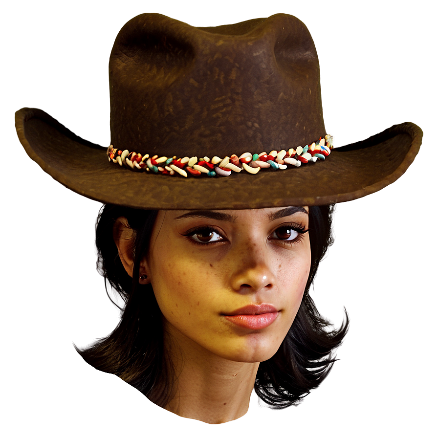 Vintage Cowboy Hat PNG qgv44 PNG image with a transparent background, free high-resolution download