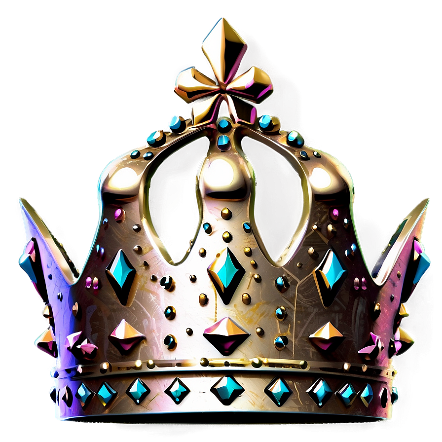 Vintage Crown Artwork Png Geh