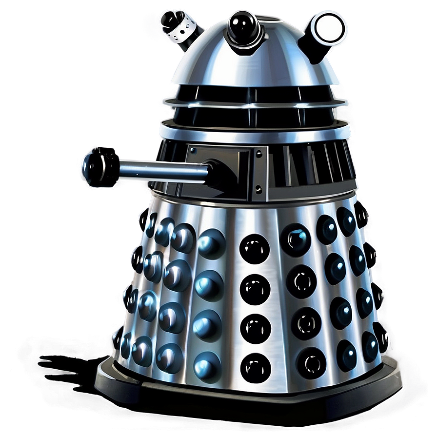 Vintage Dalek Poster Png 06242024