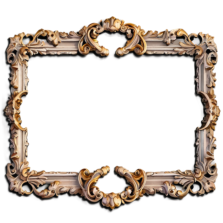 Vintage Decorative Frame Png Ela