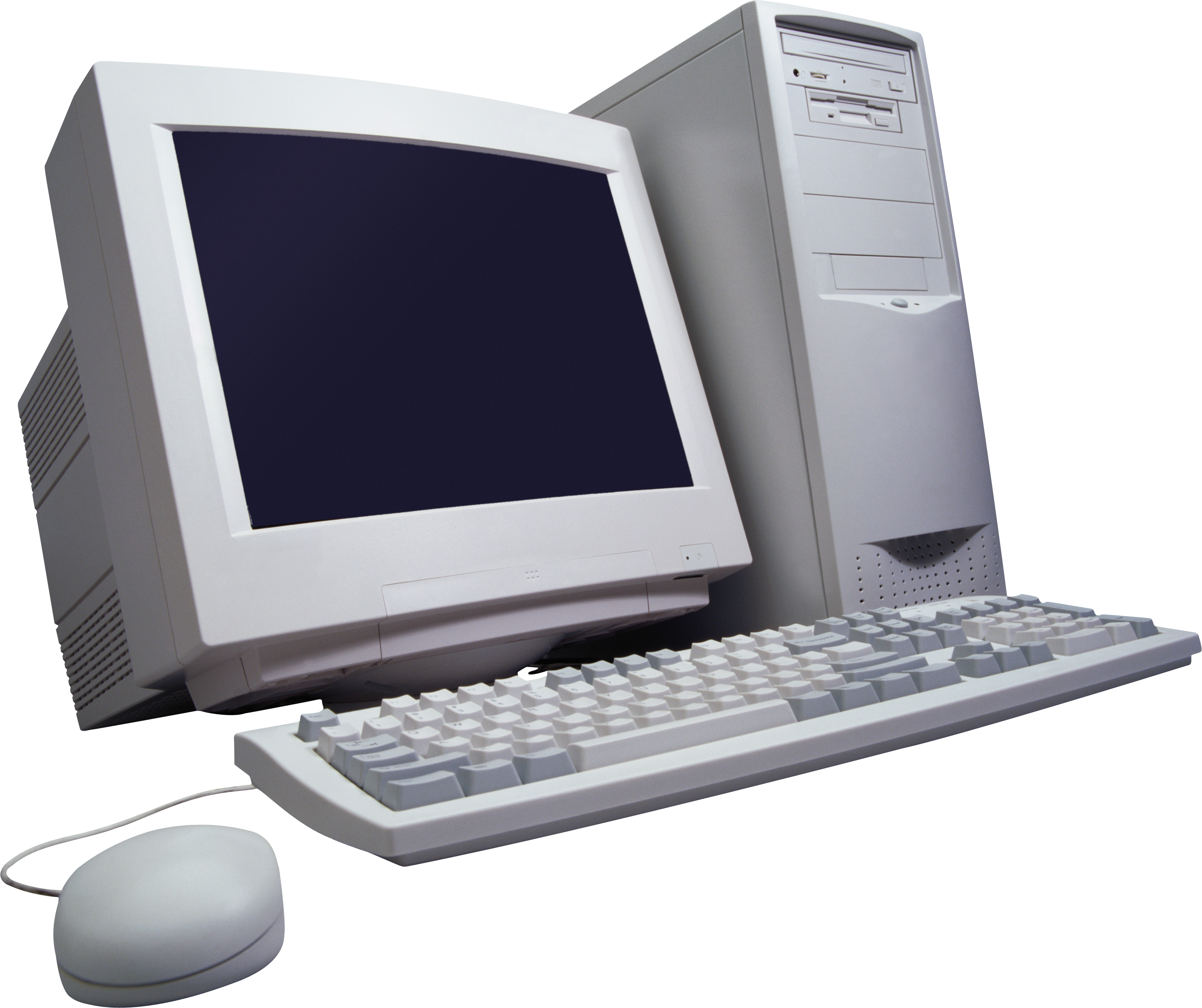 Computer Desktop Pc Png - Imagen De Computadoras Viejas, Transparent Png PNG image with a transparent background, free high-resolution download