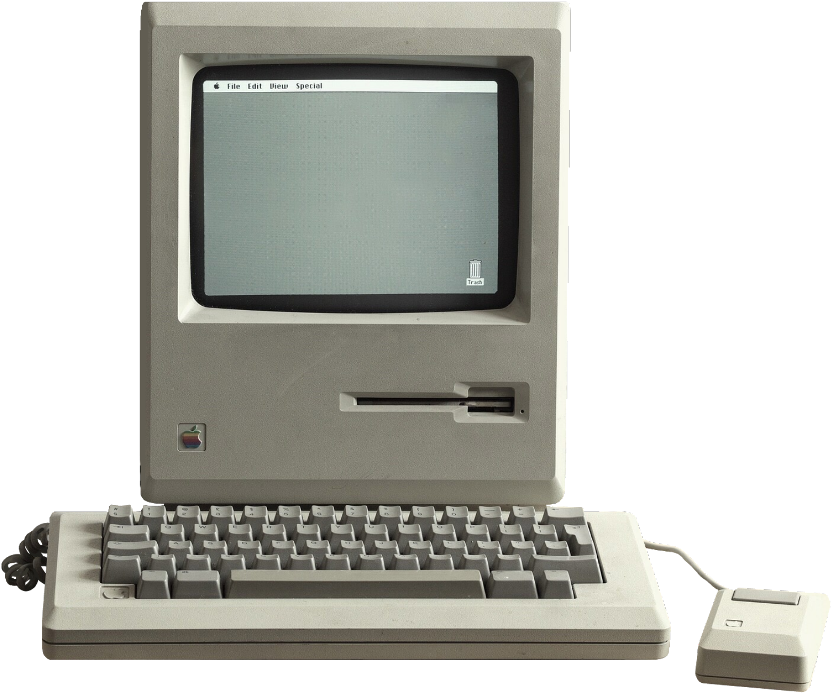 #computer #oldschool #applecomputer Made From #dailyremix - Cuarta Generacion Del Computador, HD Png Download PNG image with a transparent background, free high-resolution download