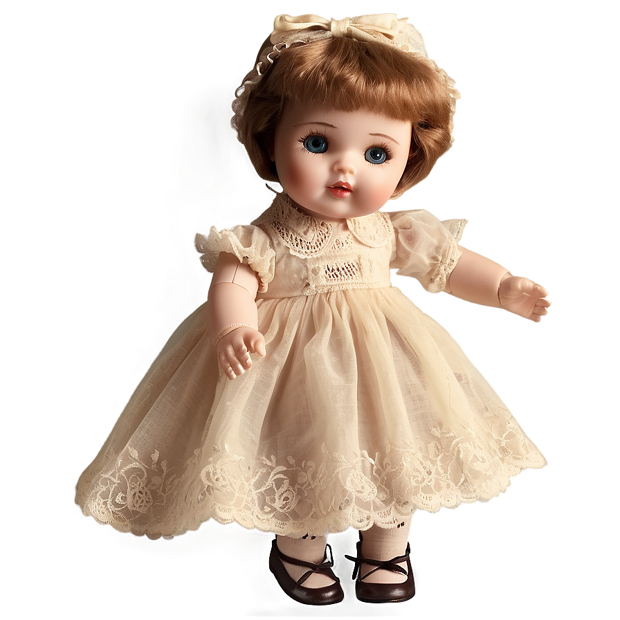 Vintage Doll PNG 40 PNG with transparent background