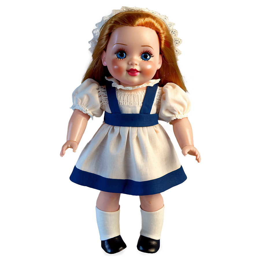 Vintage Doll Png Rig