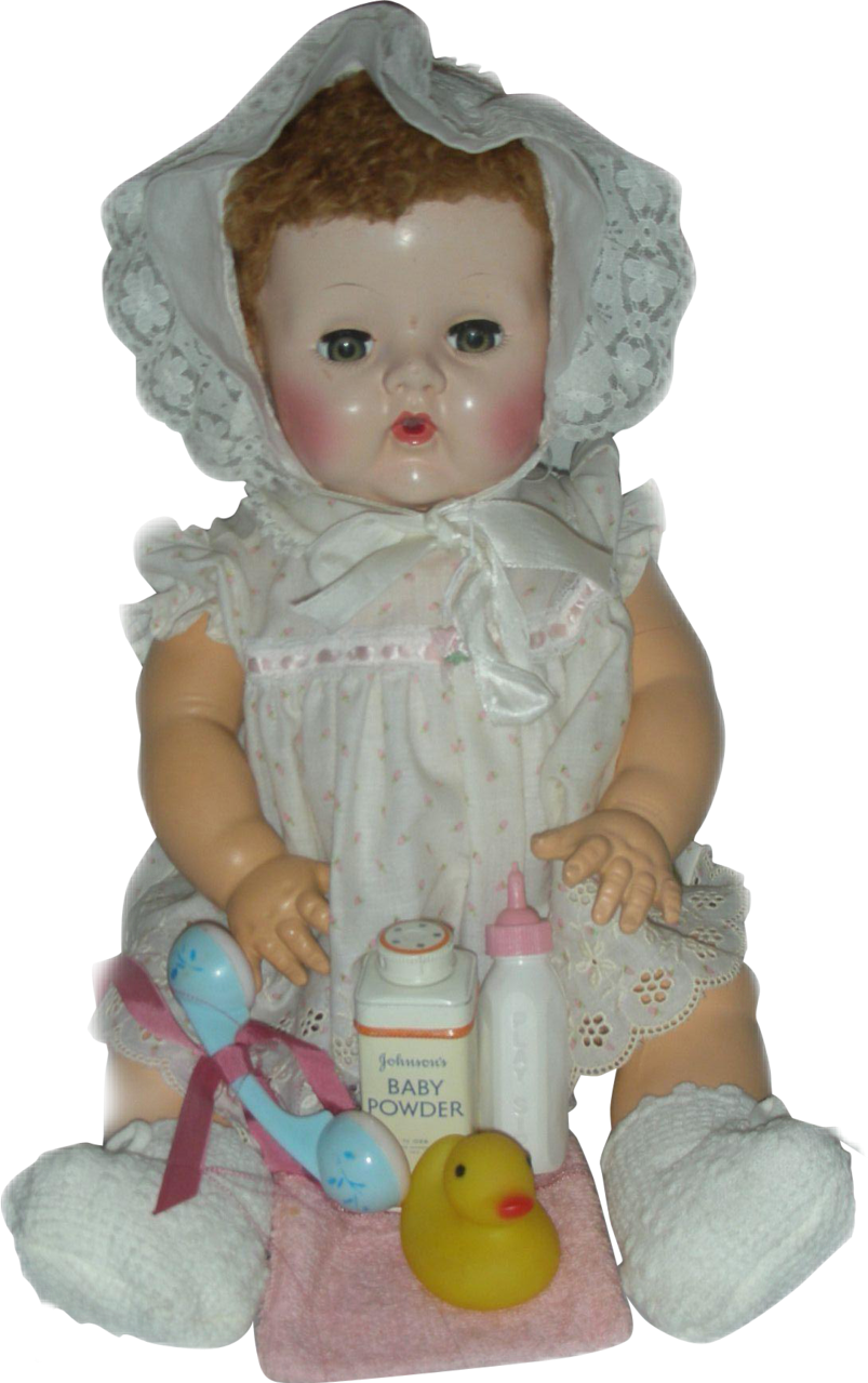 #vintage #doll #babydoll #dolly #toy - Doll, HD Png Download PNG with transparent background