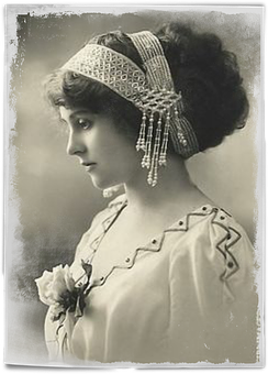 Vintage Elegance Portrait