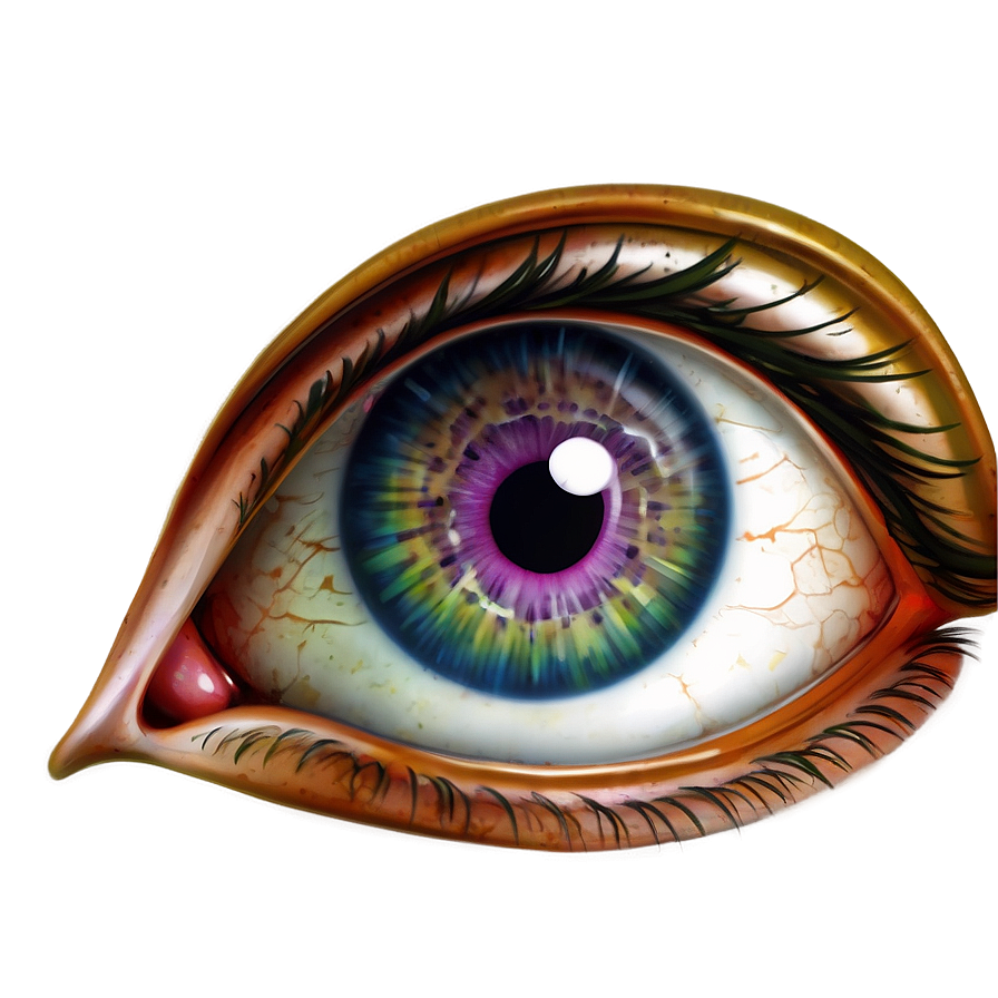 Vintage Eyes Illustration Png 75