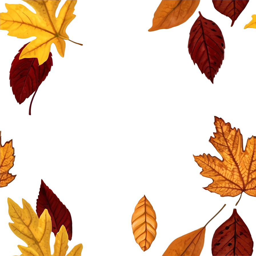 Vintage Fall Leaves Png 05042024