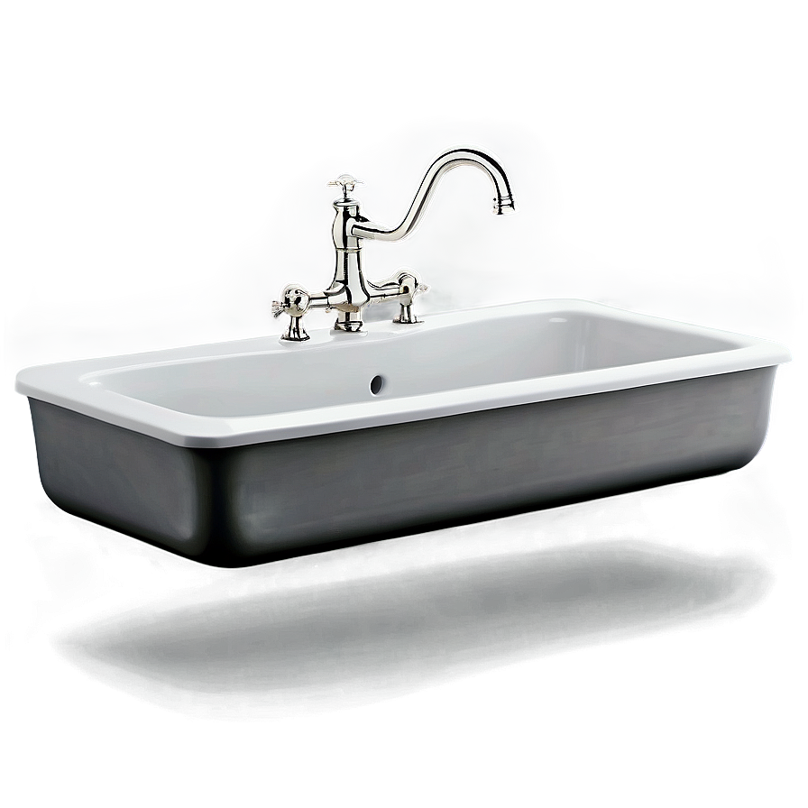 Vintage Farmhouse Sink Png 05242024