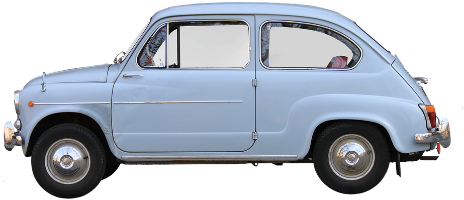 Fiat 600, Small Car, Vehicle, Automotive, Classic, - Fiat 600 Png, Transparent Png PNG with transparent background