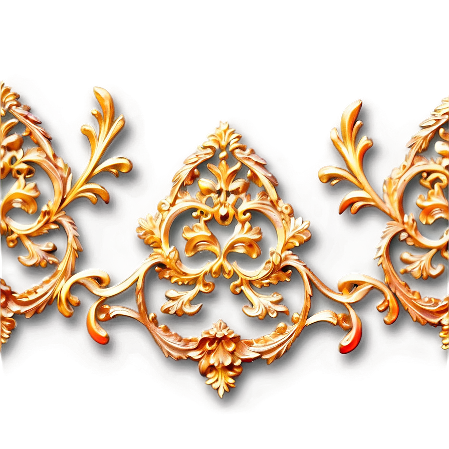 Vintage Filigree Pattern Png Dcl