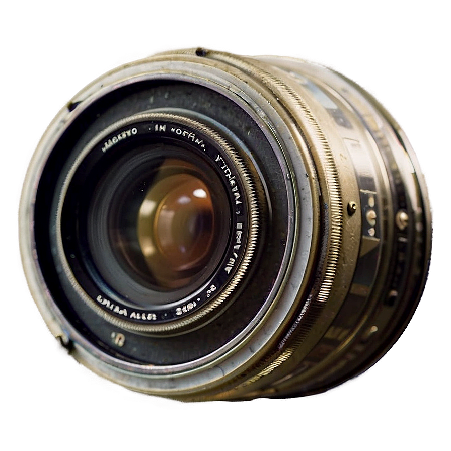 Vintage Film Camera Lens Png 34