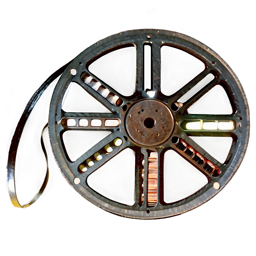 Vintage Film Reel PNG 98 PNG with transparent background
