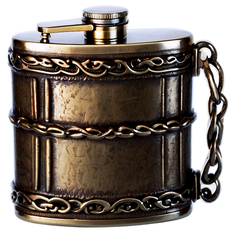 Vintage Flask Png Xdg42