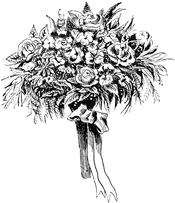 Vintage Floral Bouquet Illustration PNG image with a transparent background, free high-resolution download