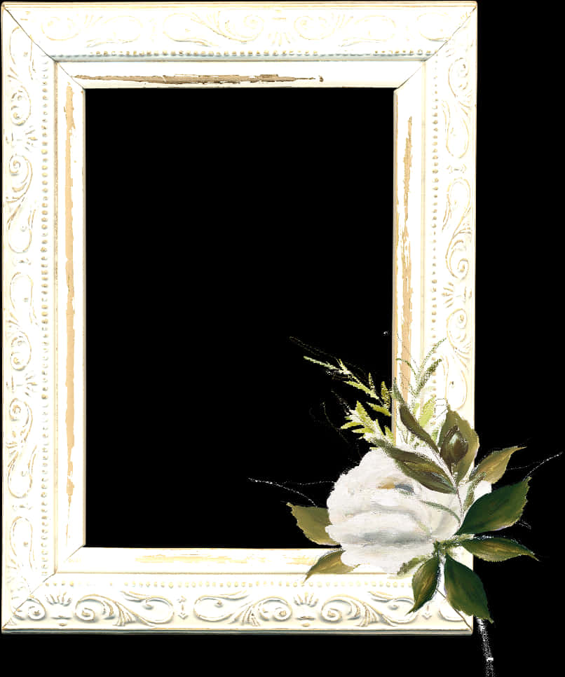 #mq #white #roses #frame #frames #border #borders - Jasmine, HD Png Download PNG image with a transparent background, free high-resolution download