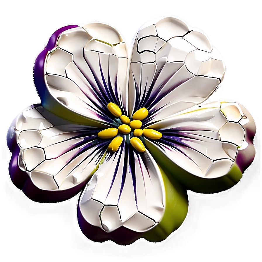 Vintage Flower Mosaic Png 06292024