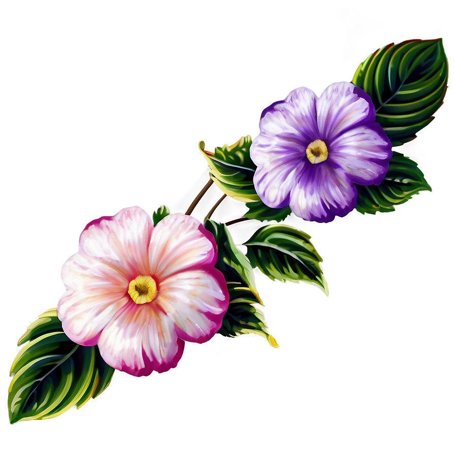 Vintage Flower Transparent Png Snq30