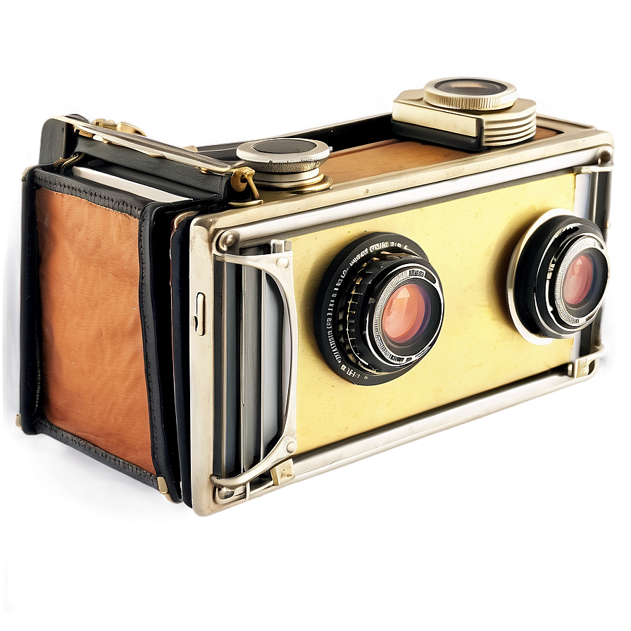 Vintage Folding Camera Png 93