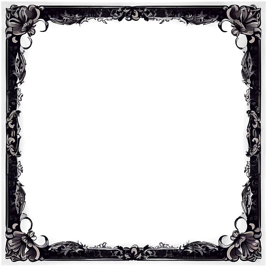 Vintage Frame Border Png 35