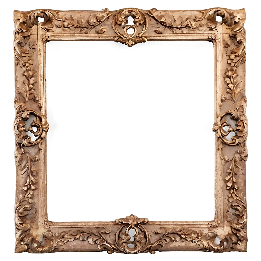 Vintage Frame Overlay Png Kcp