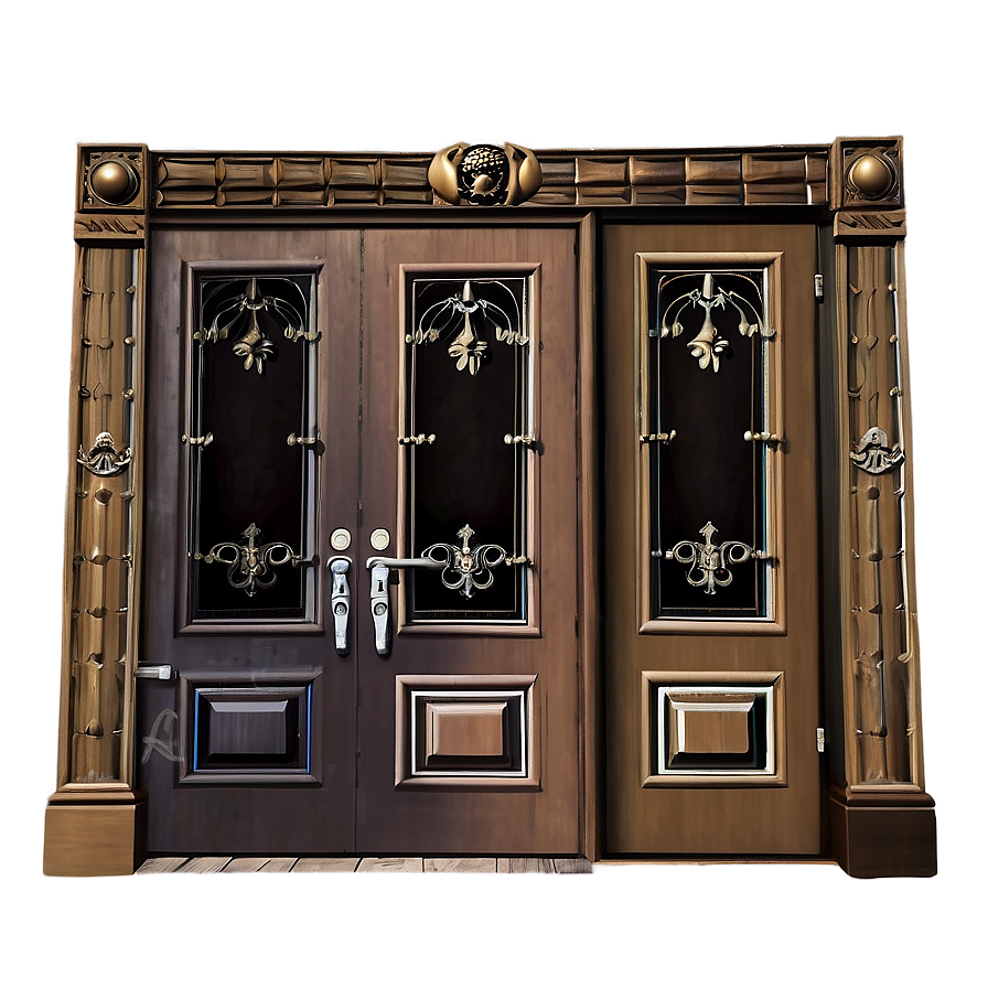 Vintage Front Door Png 06212024