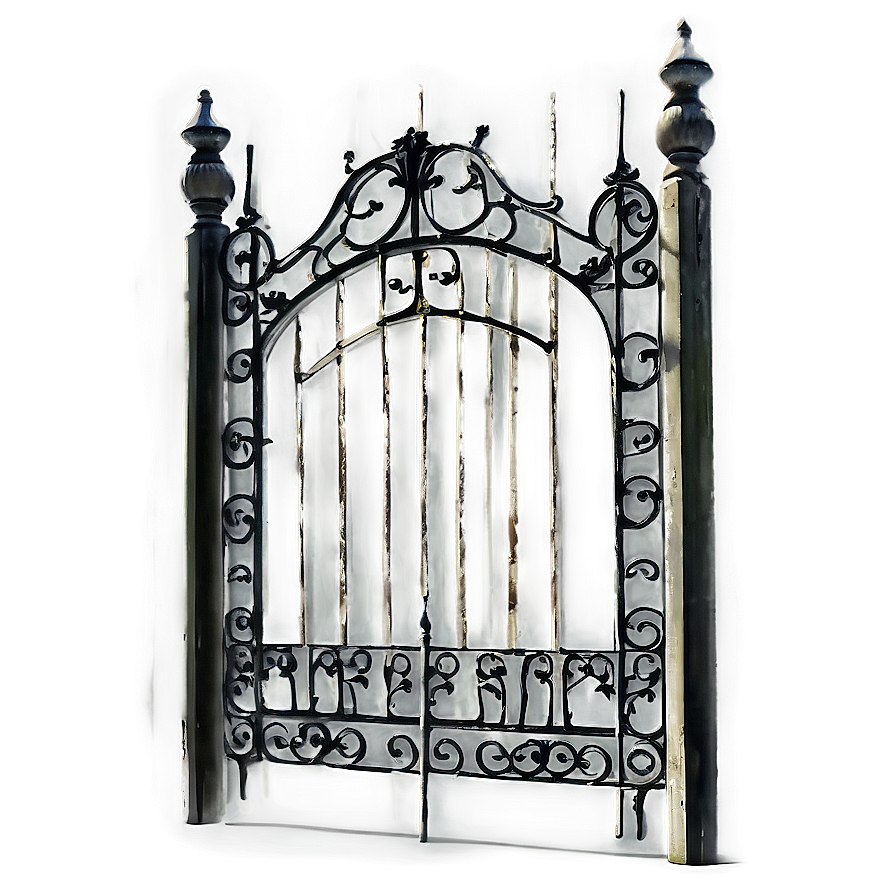 Vintage Garden Gate Png Sfy98