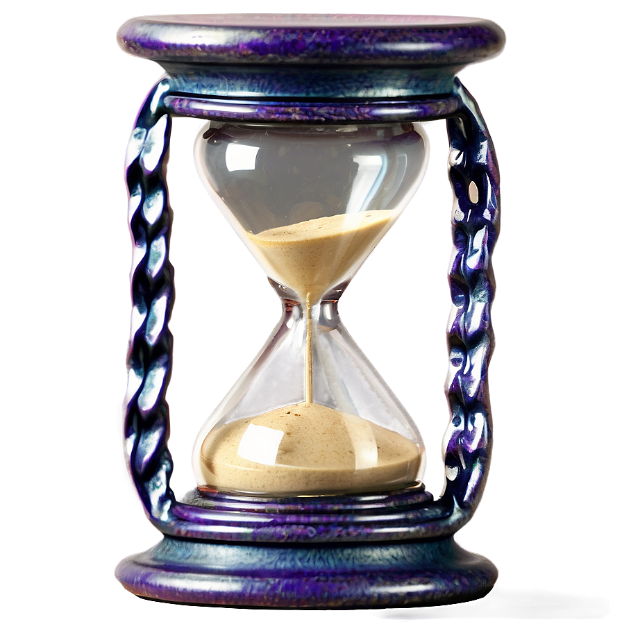 Vintage Glass Hourglass PNG qhu98 PNG with transparent background