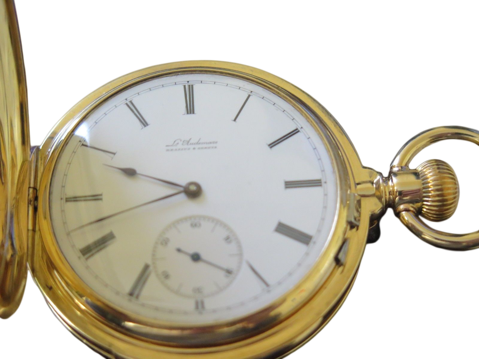 Audemas Minute Repeater Pocket Watch'Title='l - Pocket Minute Repeater Watch, HD Png Download PNG with transparent background