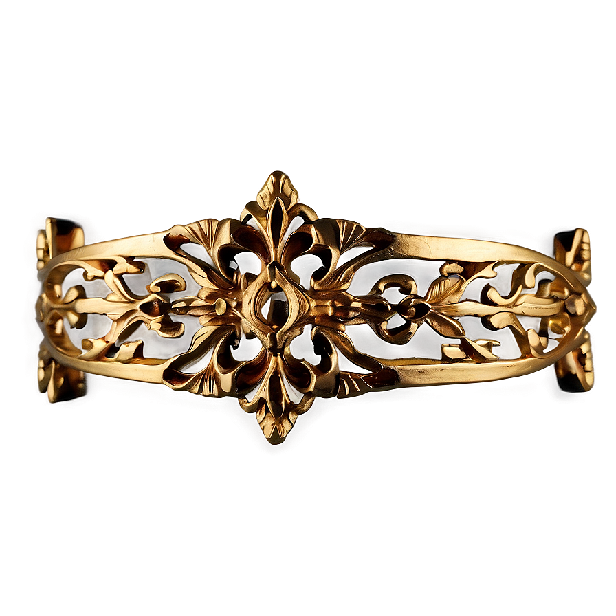 Vintage Gold Trim Detail Png Wsj