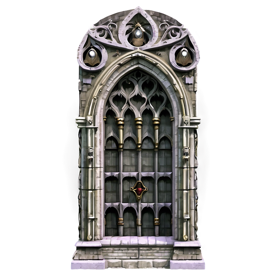 Vintage Gothic Arc Png 06262024