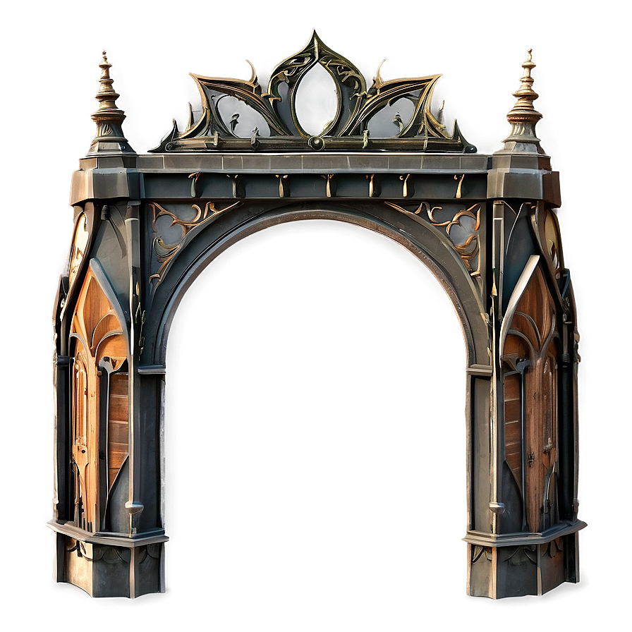 Vintage Gothic Arc PNG 87 PNG with transparent background