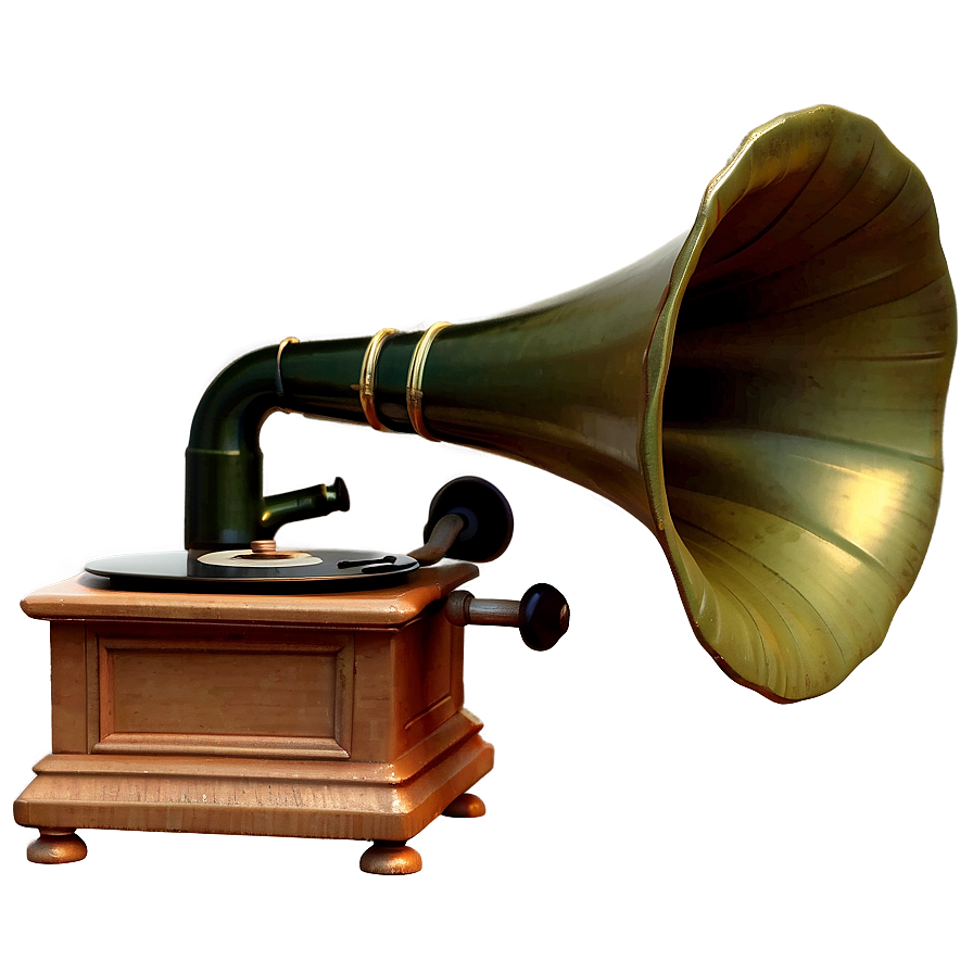 Vintage Gramophone Png 06112024