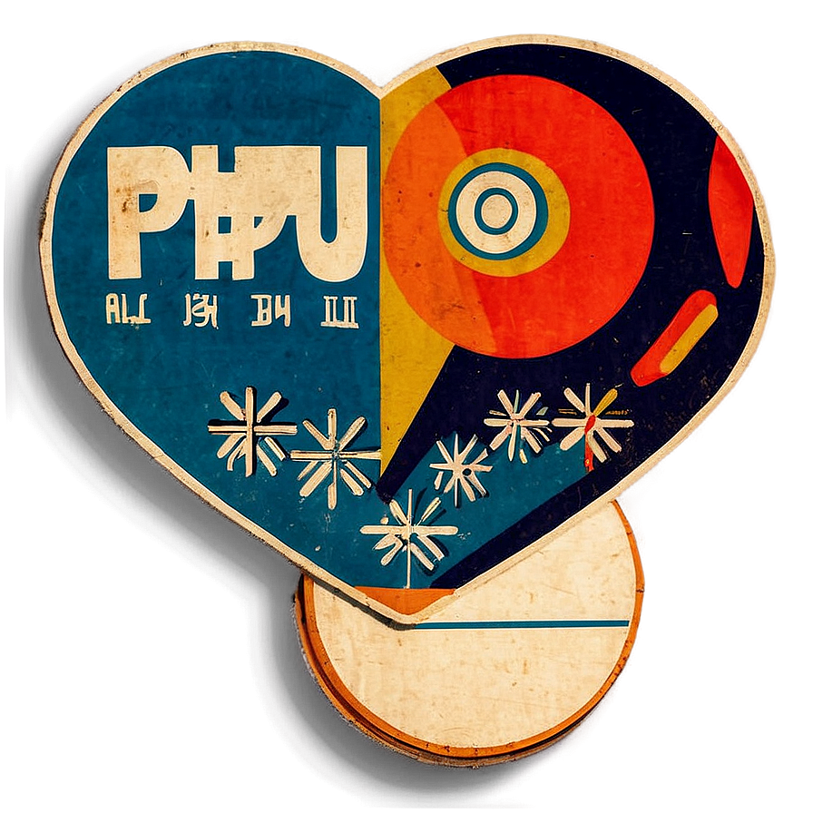 Vintage Graphic Design PNG rsp PNG with transparent background