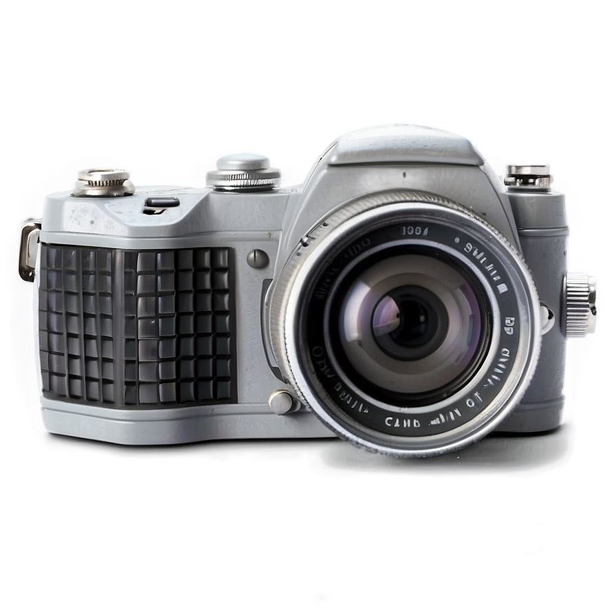 Vintage Grey Camera Png 06232024