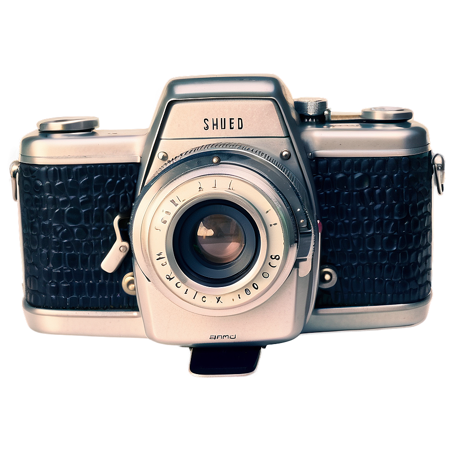 Vintage Grey Camera Png 53