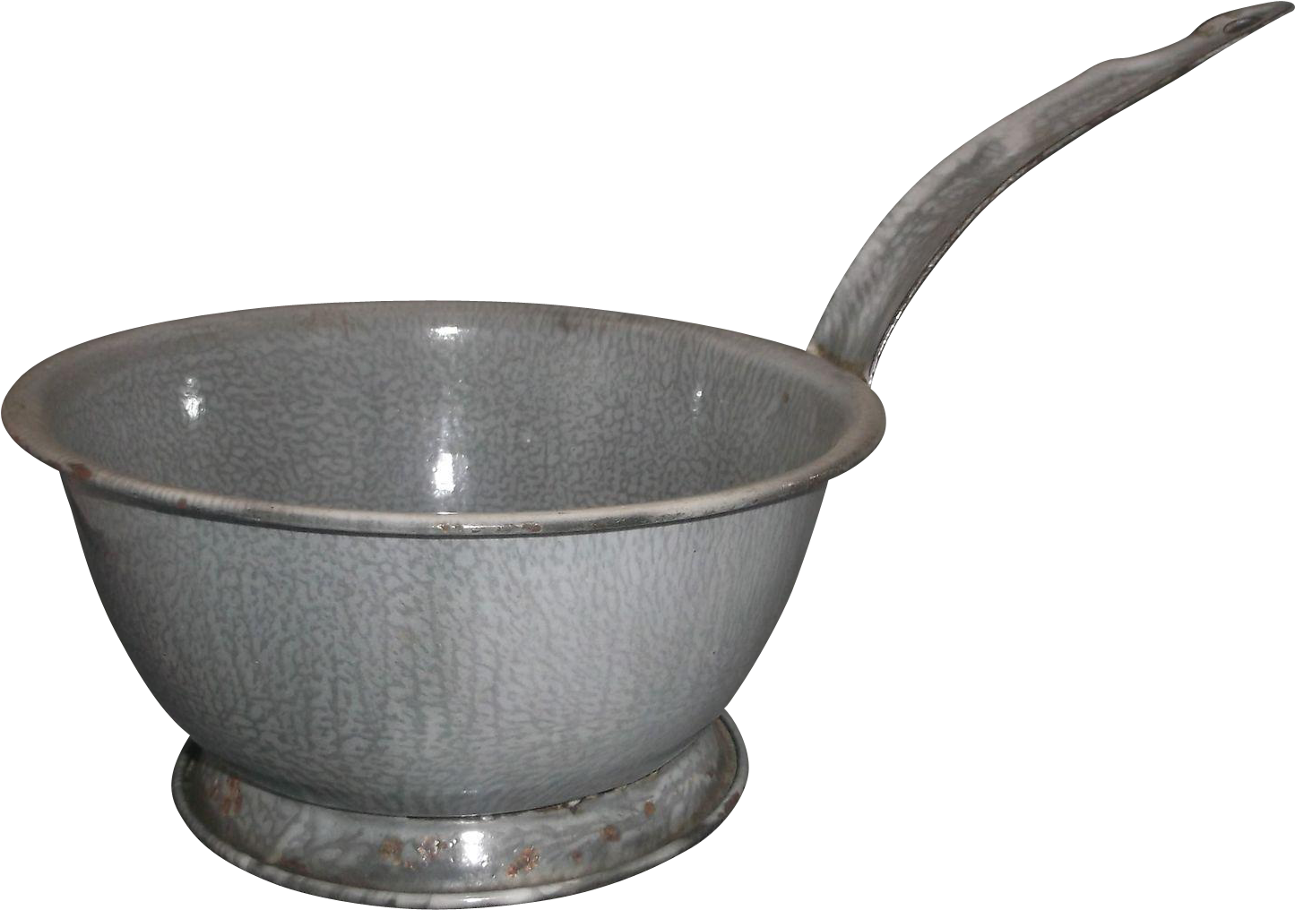 Vintage Hammered Metal Frying Pan