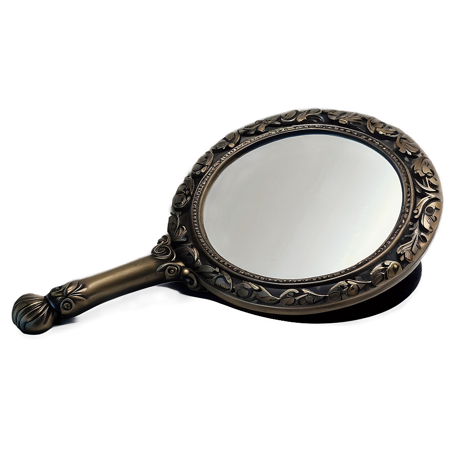 Vintage Hand Mirror Png Ney