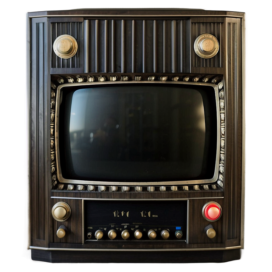 Vintage Home Tv Set Png Tgs56