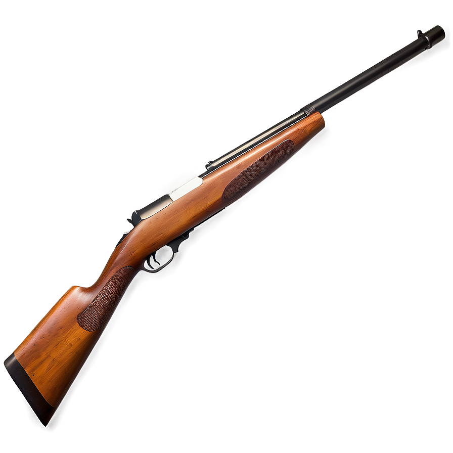 Vintage Hunting Rifle Restored Png 46