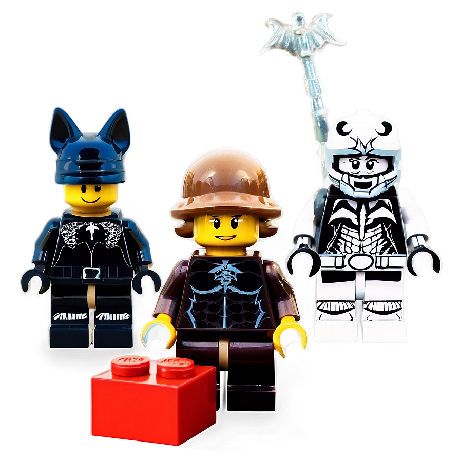 Vintage-inspired Lego Minifigures Png 06262024