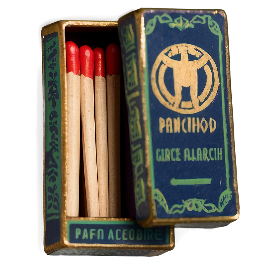 Vintage-inspired Matchbox Png Oqe