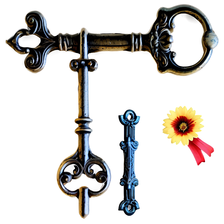 Vintage Iron Key Png Fhe