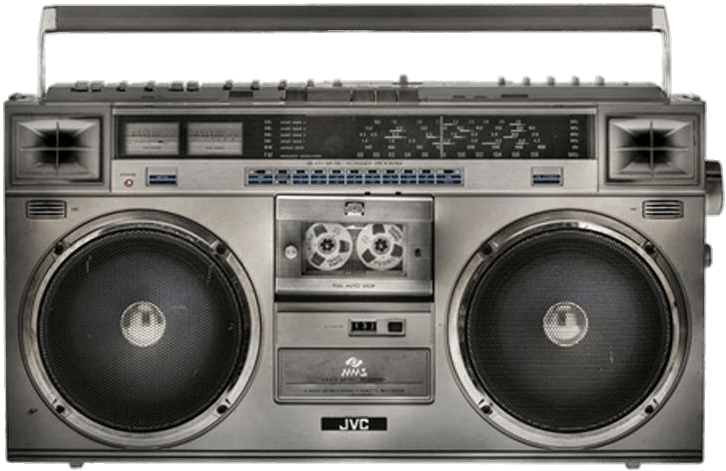 Jvc Boombox - Transparent Boom Box Png, Png Download PNG with transparent background