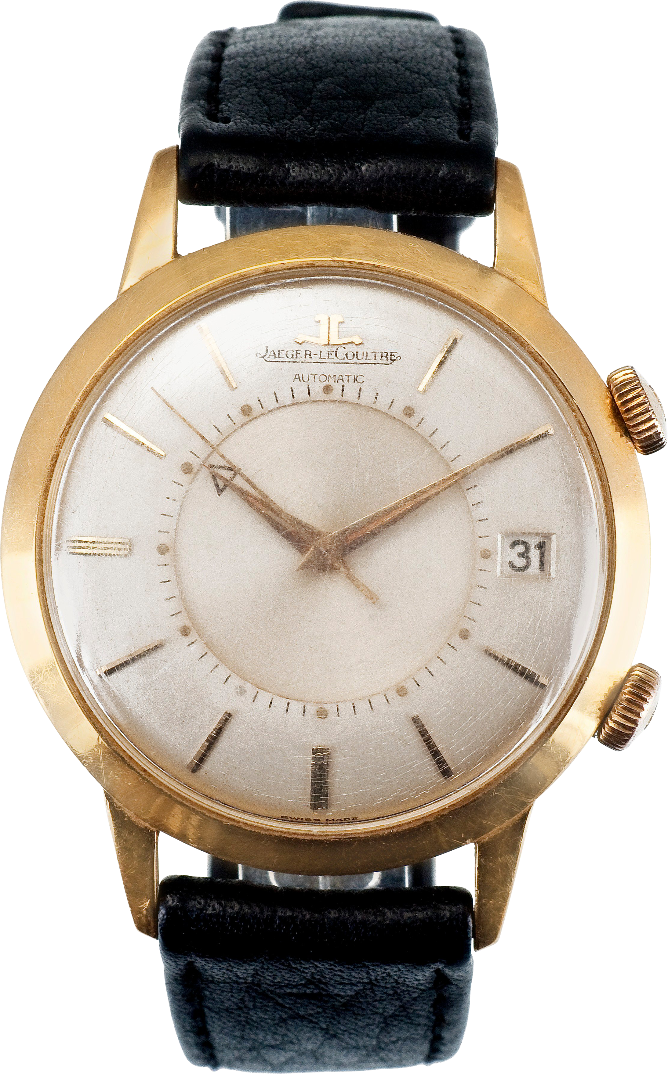 Vintage Jaeger Le Coultre Gold Watch