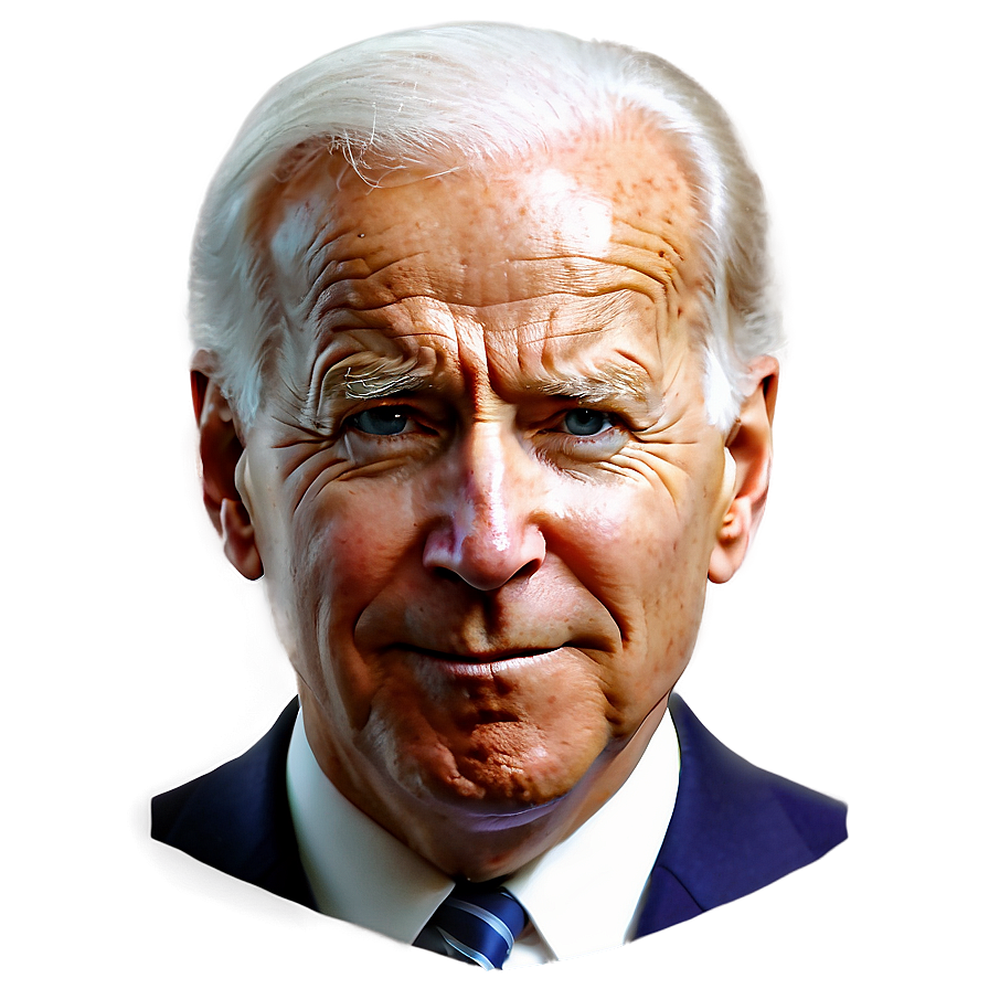 Vintage Joe Biden Face Png 06212024