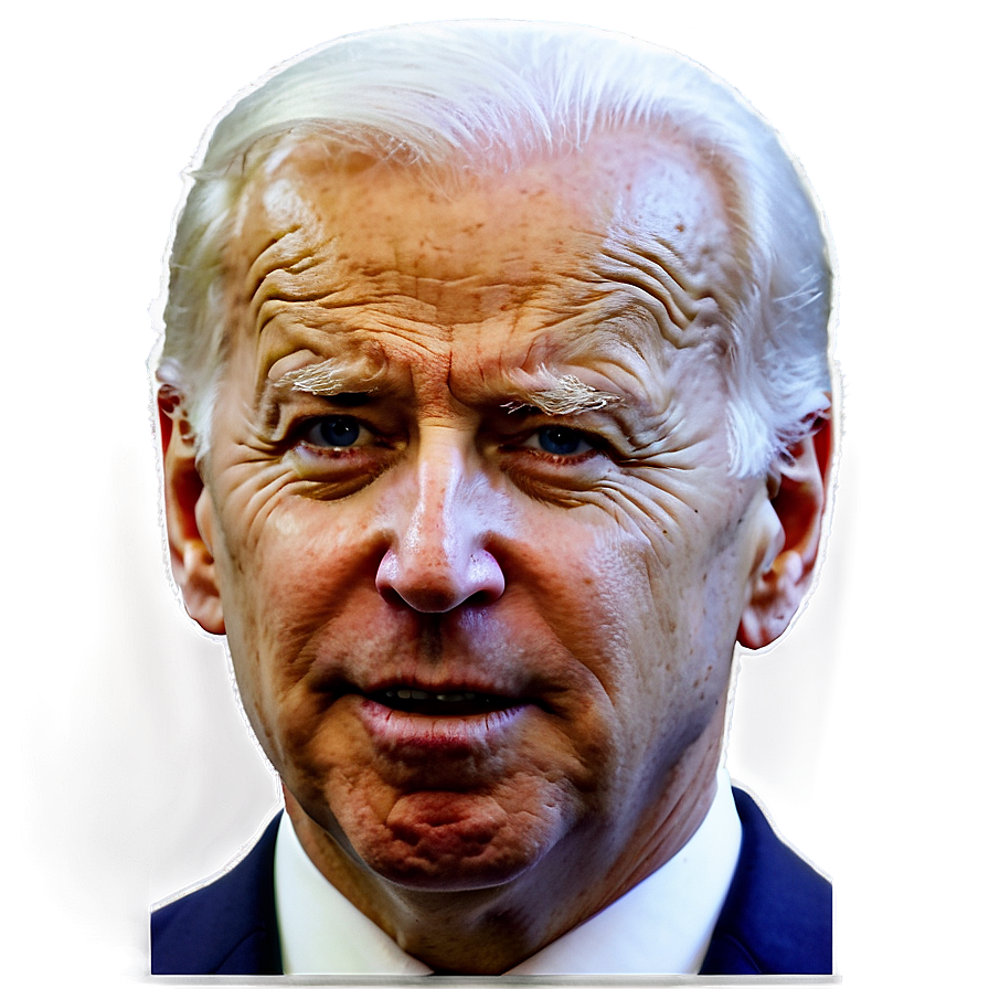 Vintage Joe Biden Face Png Gor63