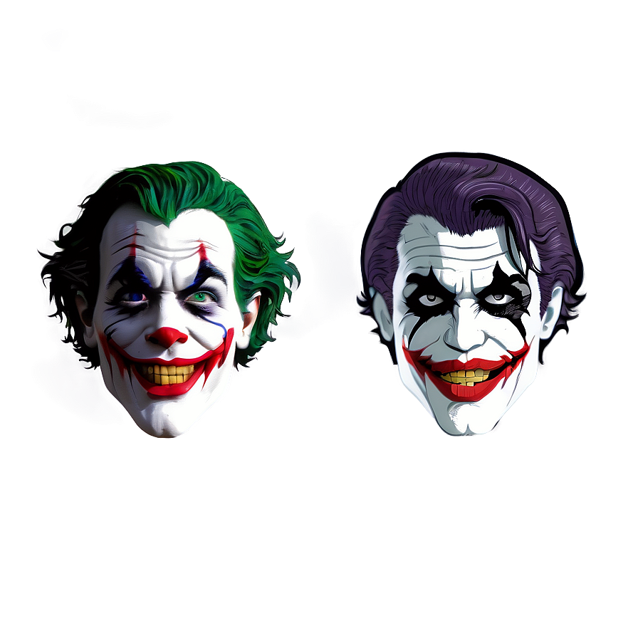 Vintage Joker Drawing Png Wge16