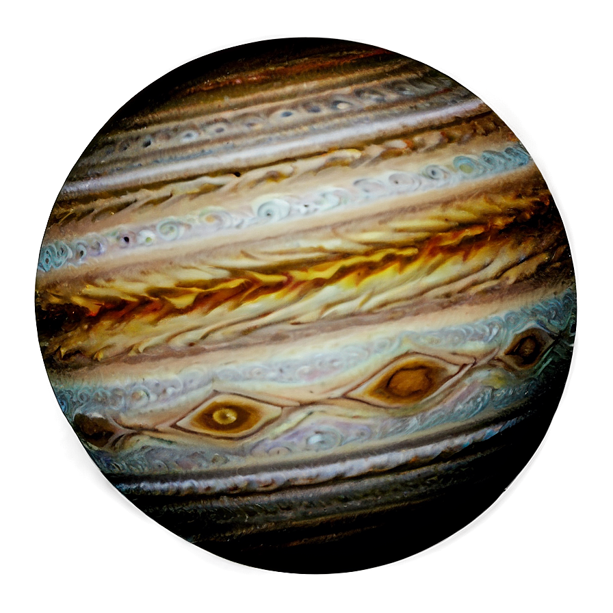 Vintage Jupiter Drawing Png 5