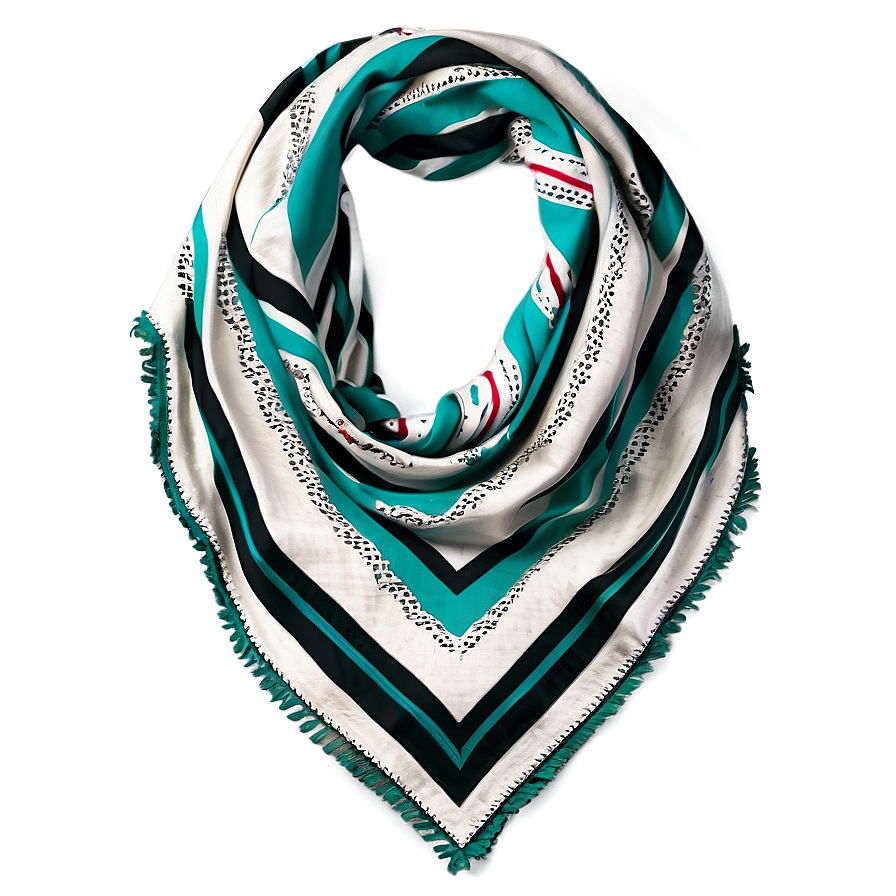 Vintage Keffiyeh Scarf Design Png Ssu94